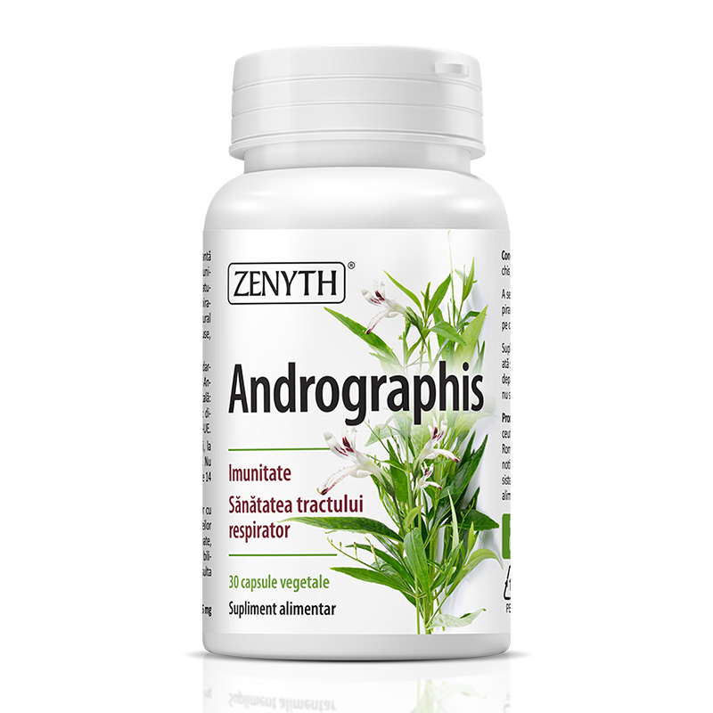 Andrographis 386 mg (30 capsule), Zenyth Pharmaceuticals Efarmacie.ro