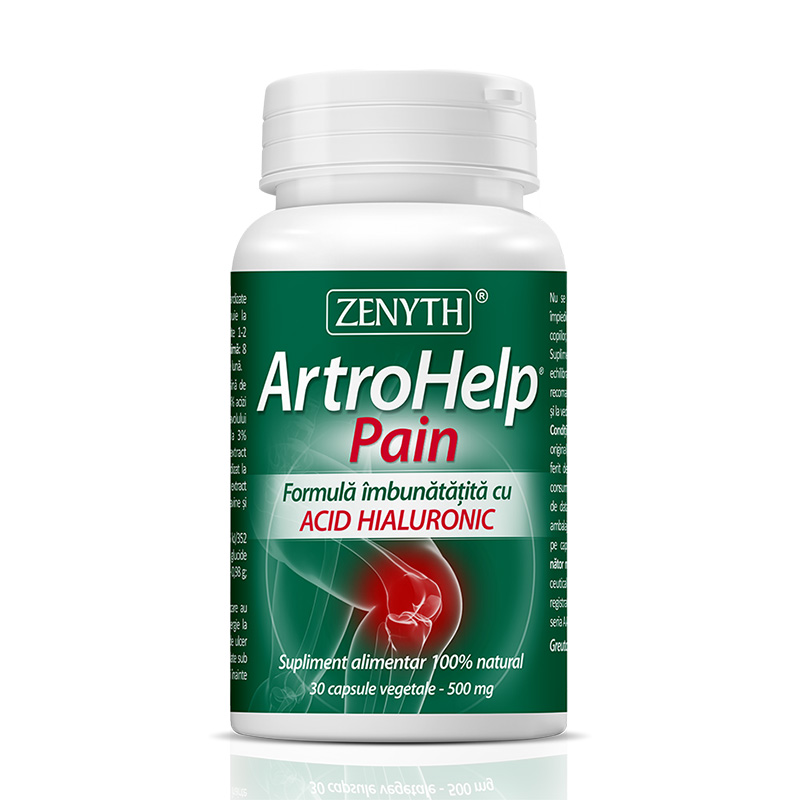 ArtroHelp Pain 500 mg (30 capsule), Zenyth Pharmaceuticals Efarmacie.ro