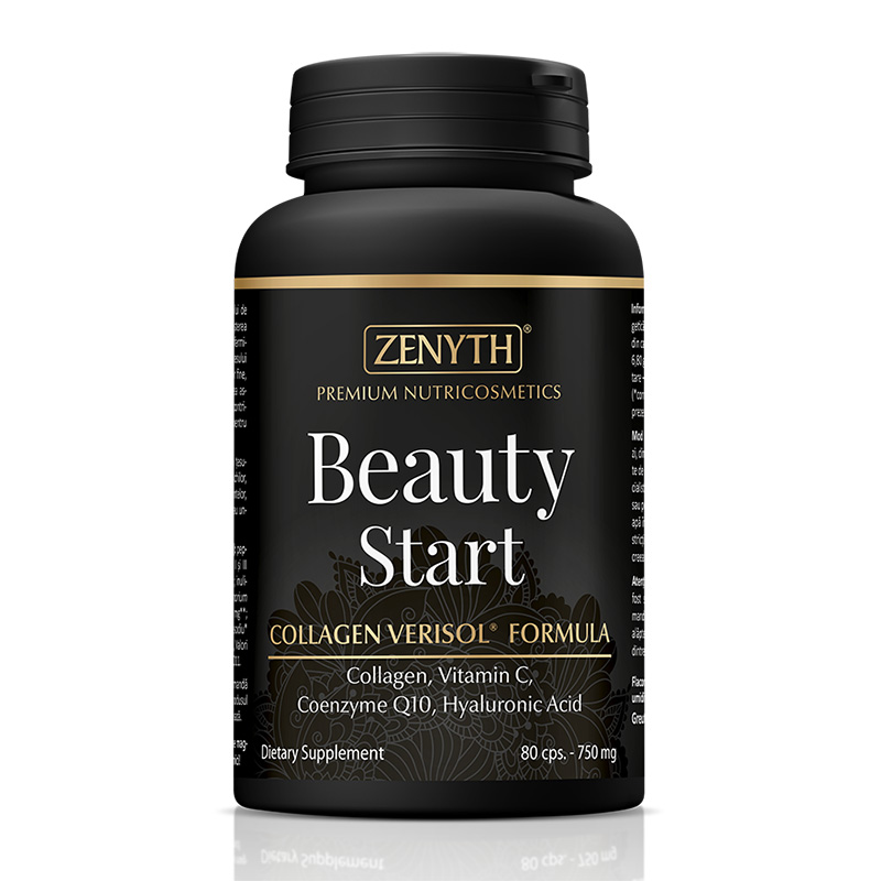 Beauty Start 750 mg (80 capsule), Zenyth Pharmaceuticals Efarmacie.ro