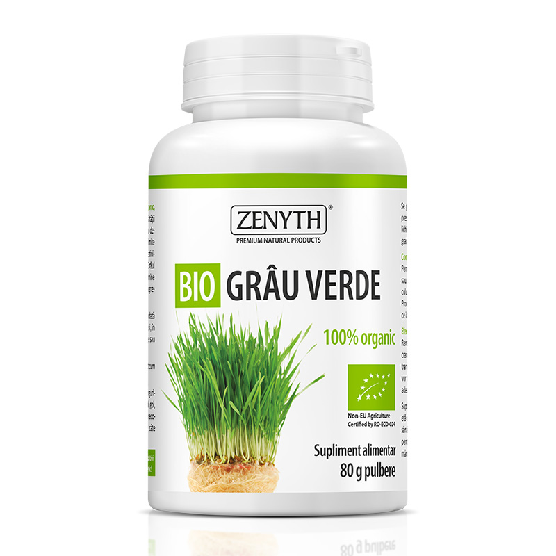 Bio Grau Verde 80 grame, Zenyth Pharmaceuticals Efarmacie.ro