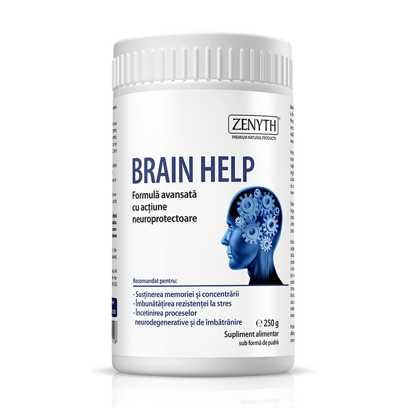 Brain Help 250 grame, Zenyth Pharmaceuticals Efarmacie.ro
