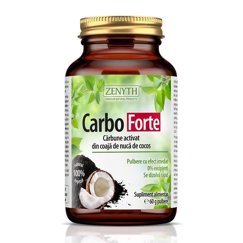 Carbo Forte 60 grame, Zenyth Pharmaceuticals Efarmacie.ro