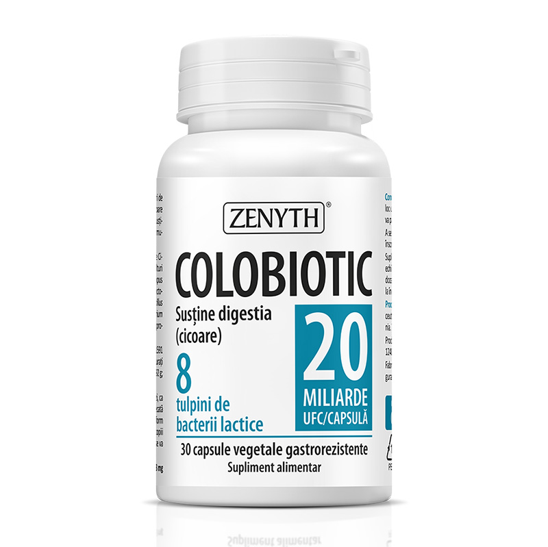 Colobiotic (30 capsule), Zenyth Pharmaceuticals Efarmacie.ro imagine 2022