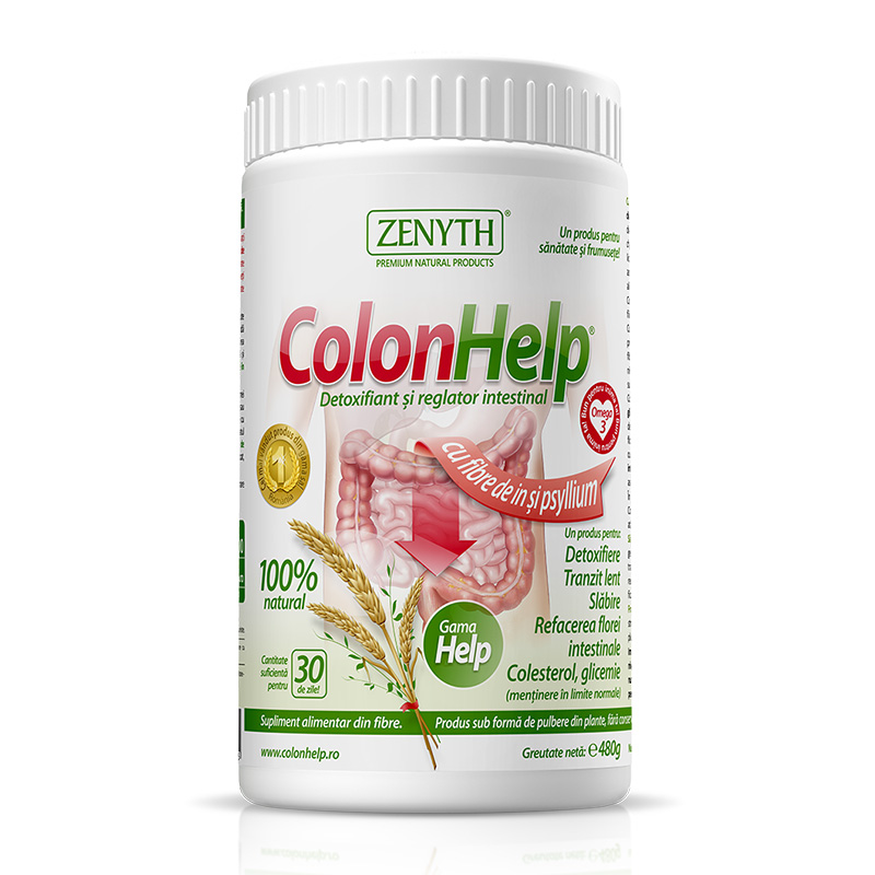 ColonHelp 480 grame, Zenyth Pharmaceuticals Efarmacie.ro