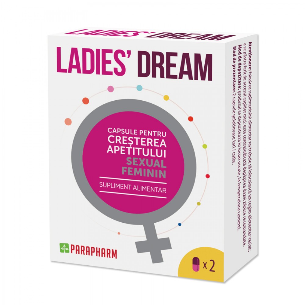 Ladies Dream (2 capsule), Quantumpharm Efarmacie.ro imagine noua